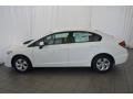 White Orchid Pearl - Civic LX Sedan Photo No. 8