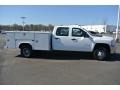 2014 Summit White Chevrolet Silverado 3500HD WT Regular Cab Dual Rear Wheel 4x4 Utility  photo #6