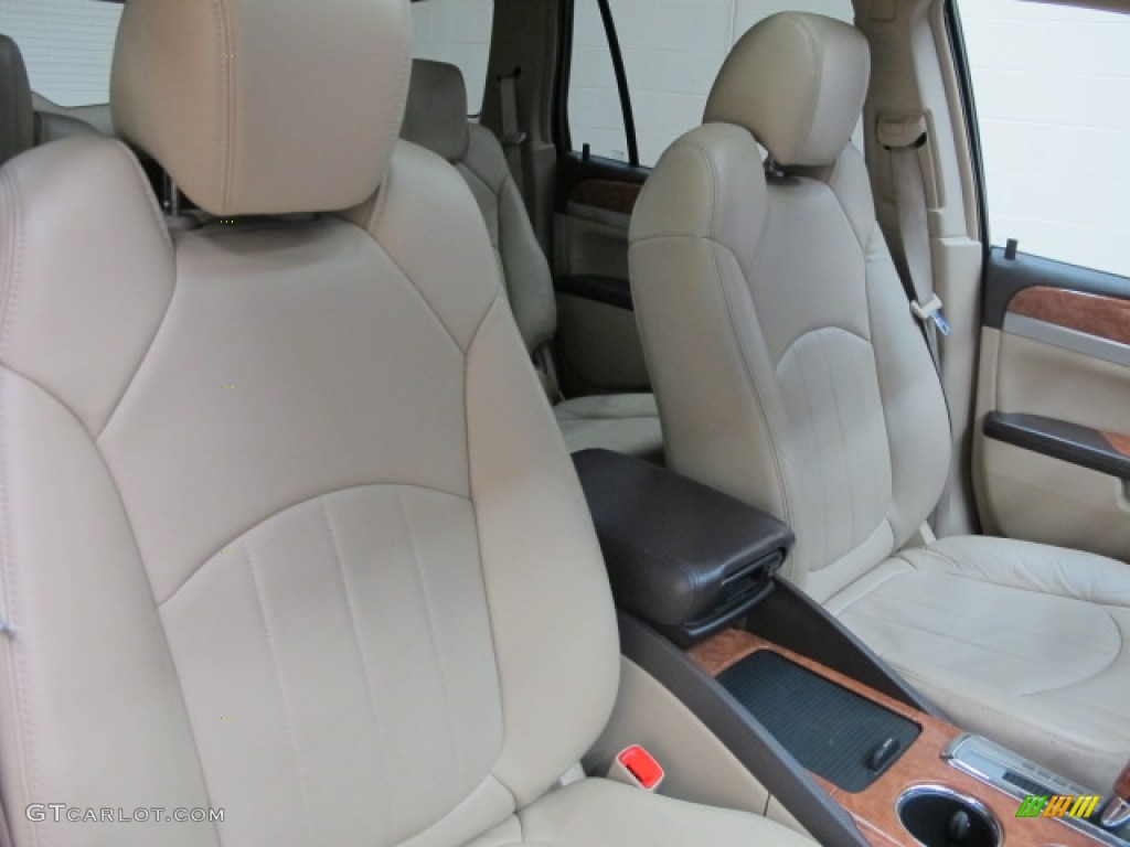 2008 Enclave CXL AWD - Red Jewel / Cashmere/Cocoa photo #22