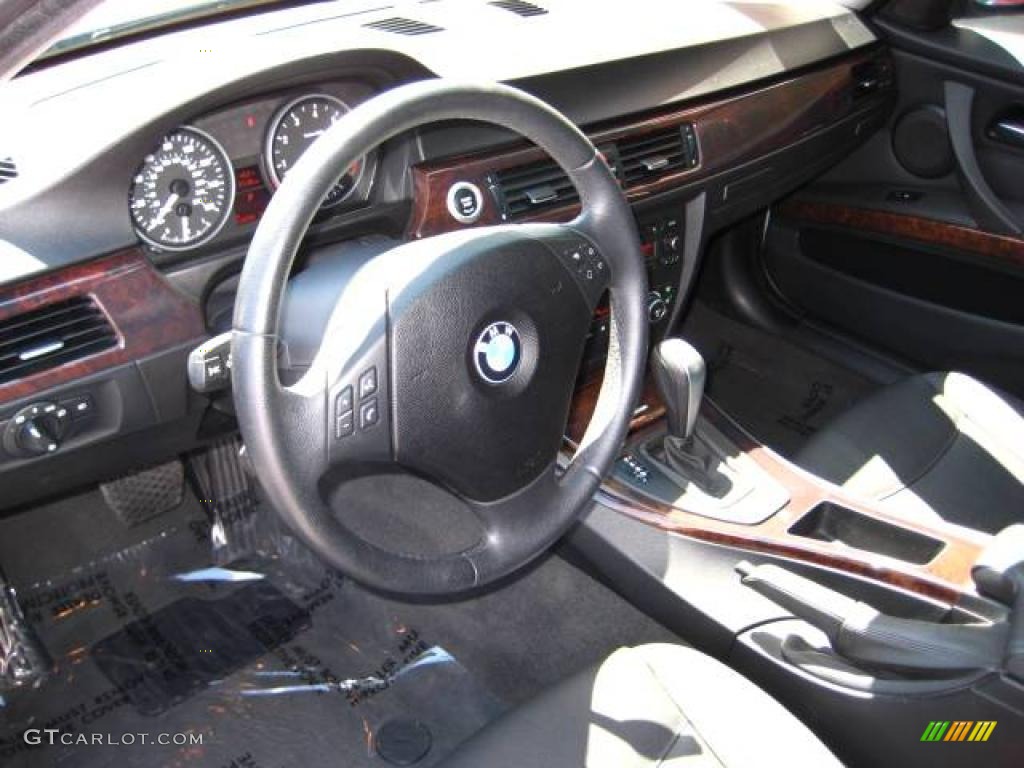 2007 3 Series 328xi Wagon - Titanium Silver Metallic / Black Dakota Leather photo #13