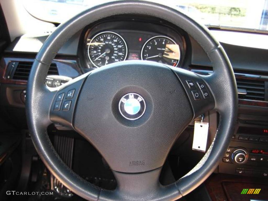 2007 3 Series 328xi Wagon - Titanium Silver Metallic / Black Dakota Leather photo #20