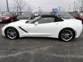 Arctic White 2014 Chevrolet Corvette Stingray Convertible Exterior