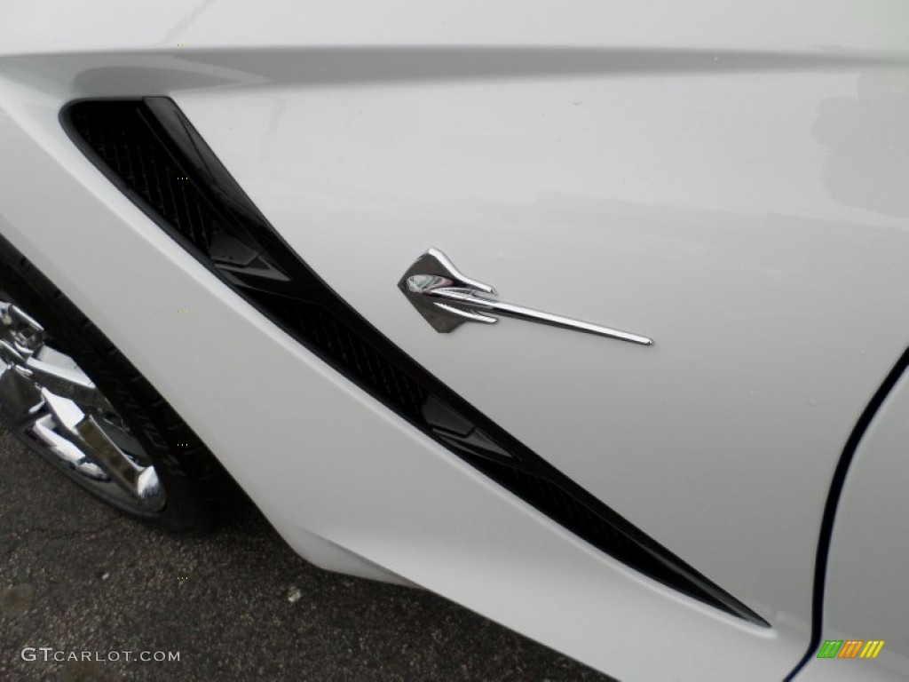2014 Corvette Stingray Convertible - Arctic White / Jet Black photo #8