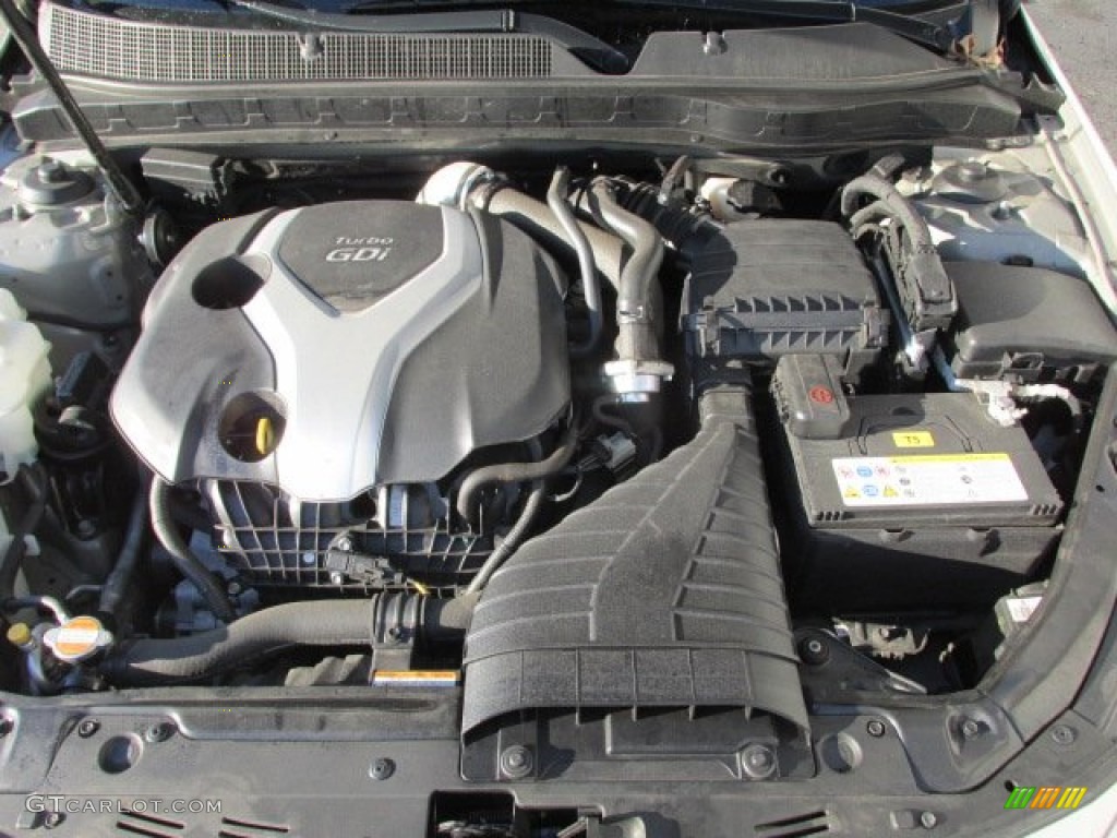 2011 Kia Optima EX Turbo 2.0 Liter GDi Turbocharged DOHC 16-Valve VVT 4 Cylinder Engine Photo #92028443