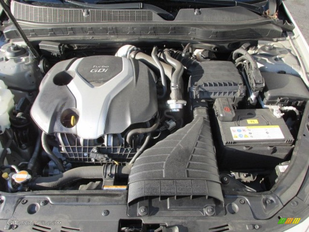 2011 Kia Optima EX Turbo Engine Photos