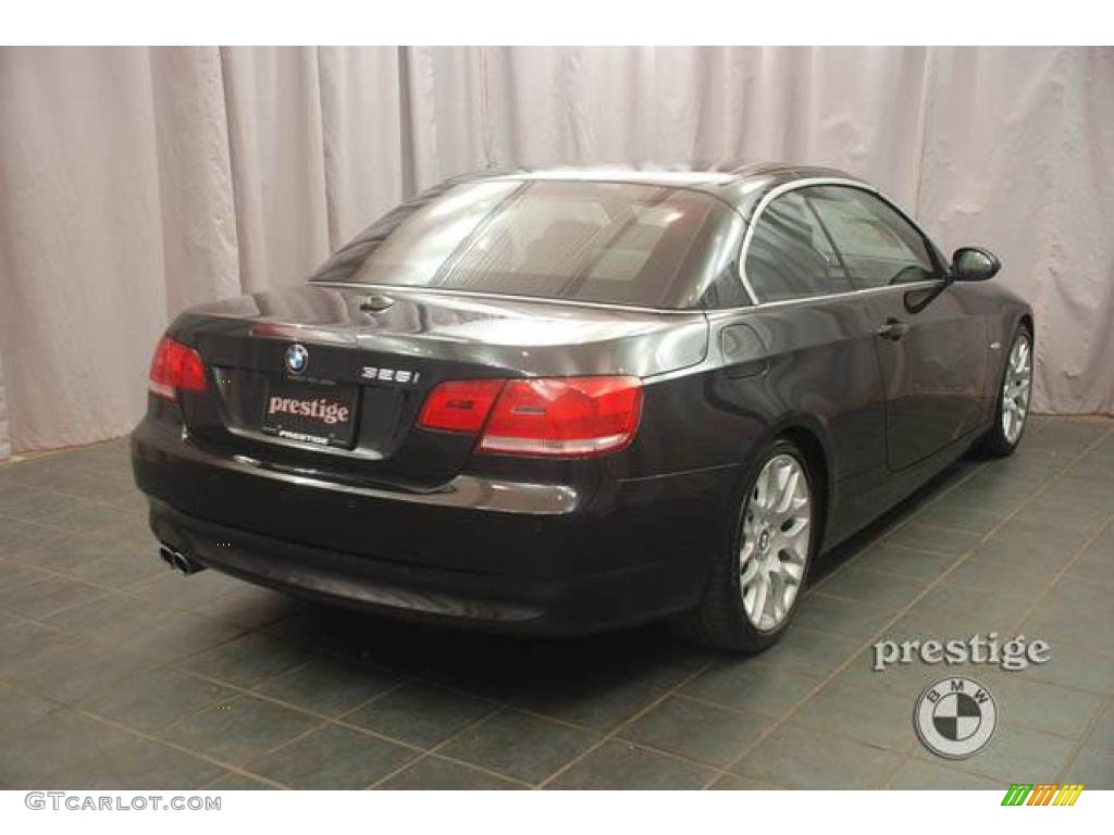 2008 3 Series 328i Convertible - Jet Black / Black photo #5