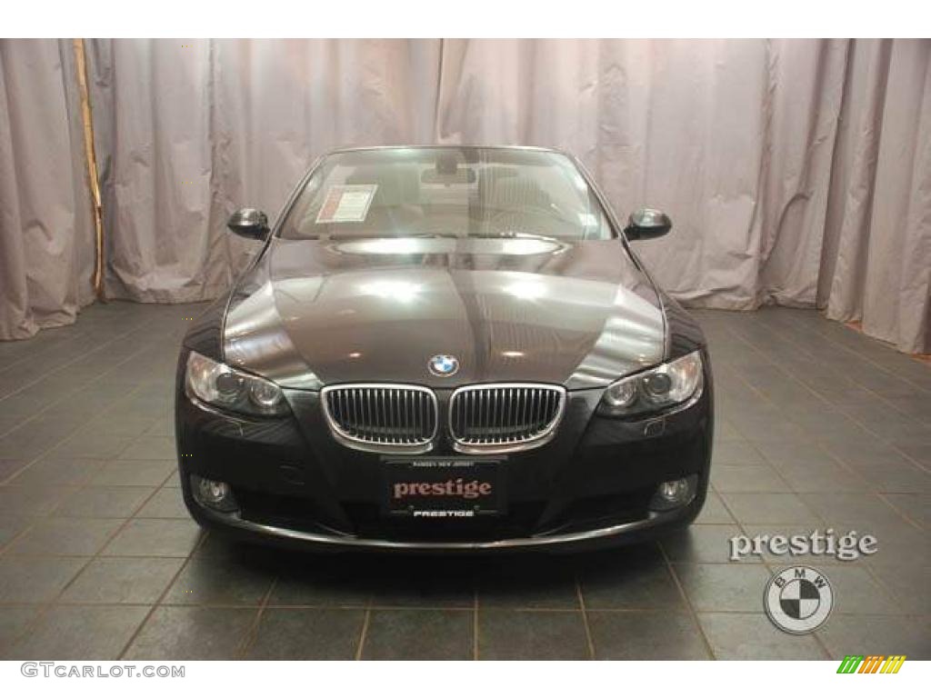 2008 3 Series 328i Convertible - Jet Black / Black photo #6