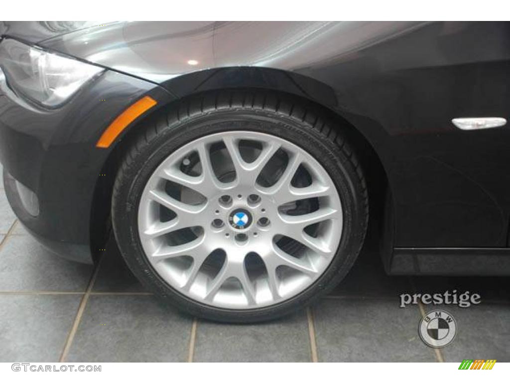 2008 3 Series 328i Convertible - Jet Black / Black photo #8