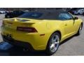 2014 Bright Yellow Chevrolet Camaro SS/RS Convertible  photo #3