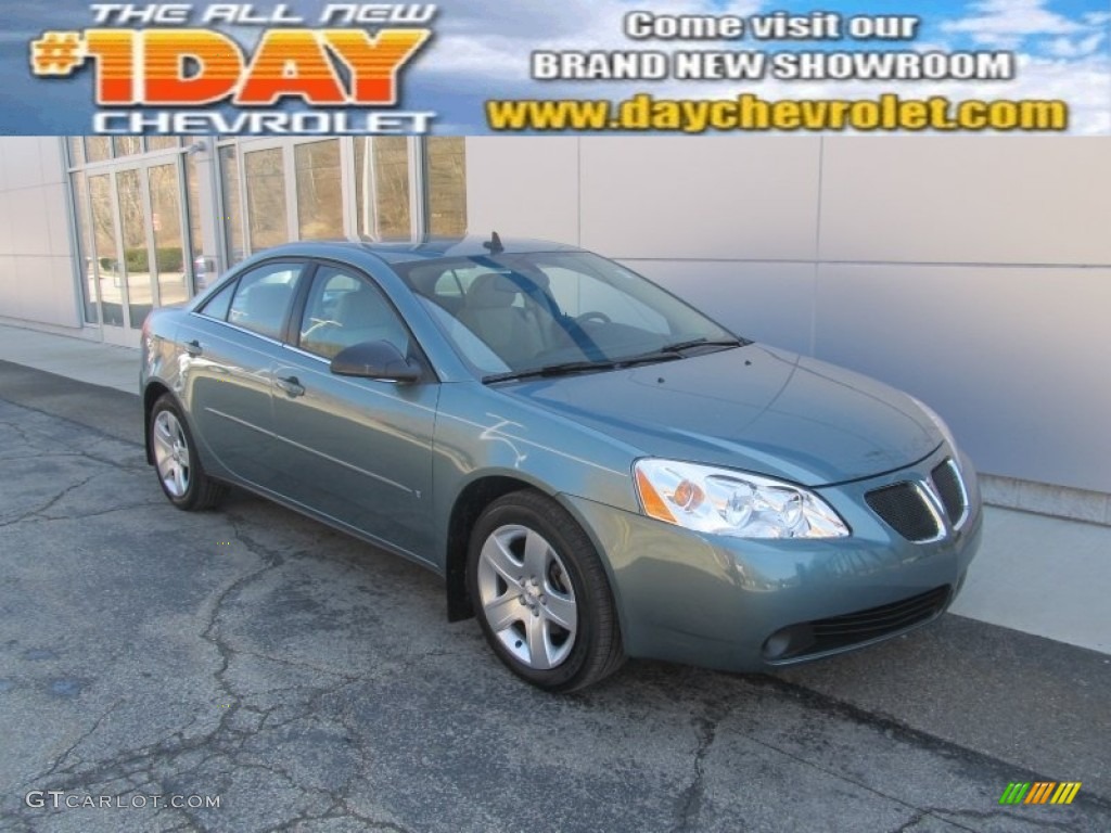2009 G6 Sedan - Silver Green Metallic / Light Taupe photo #1