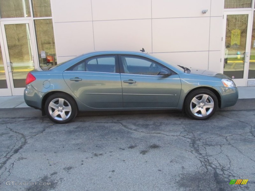 Silver Green Metallic 2009 Pontiac G6 Sedan Exterior Photo #92031008