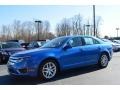 Blue Flame Metallic - Fusion SEL Photo No. 3