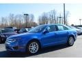 2012 Blue Flame Metallic Ford Fusion SEL  photo #3