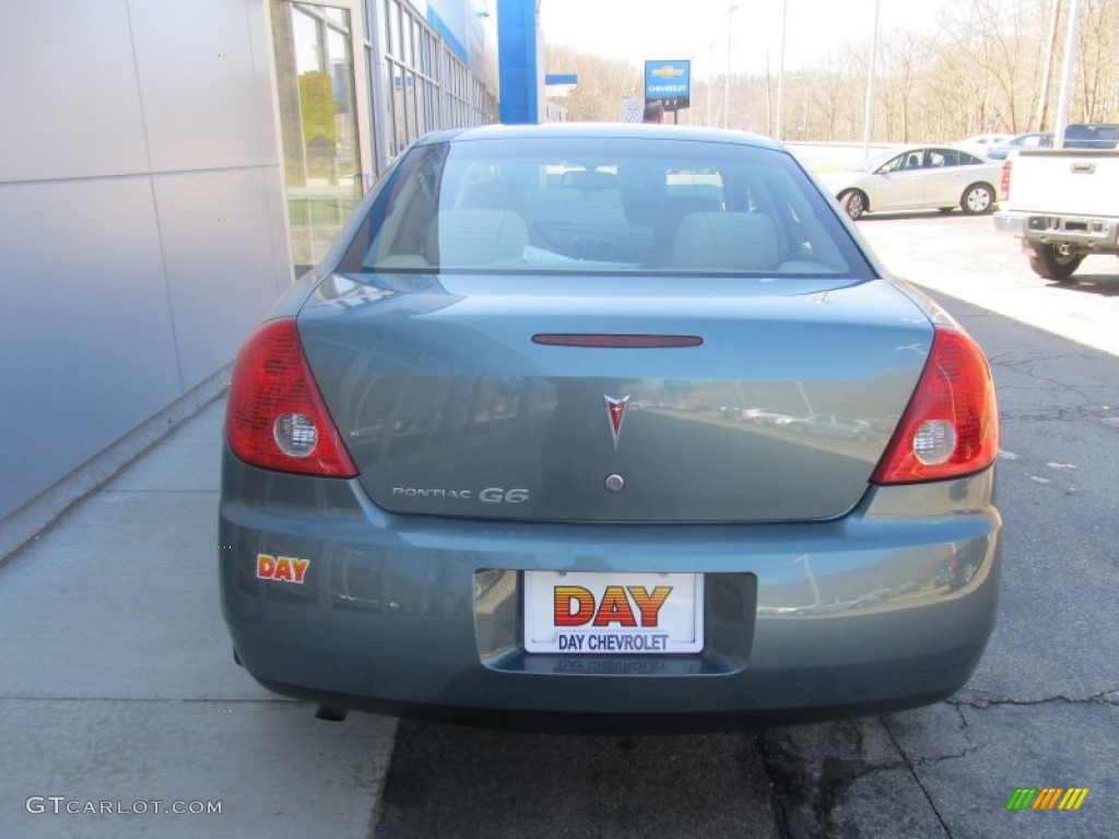 2009 G6 Sedan - Silver Green Metallic / Light Taupe photo #5