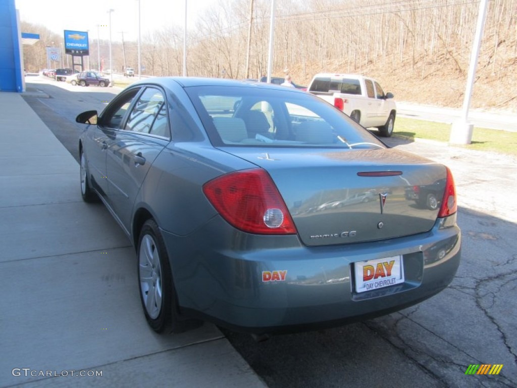 2009 G6 Sedan - Silver Green Metallic / Light Taupe photo #6