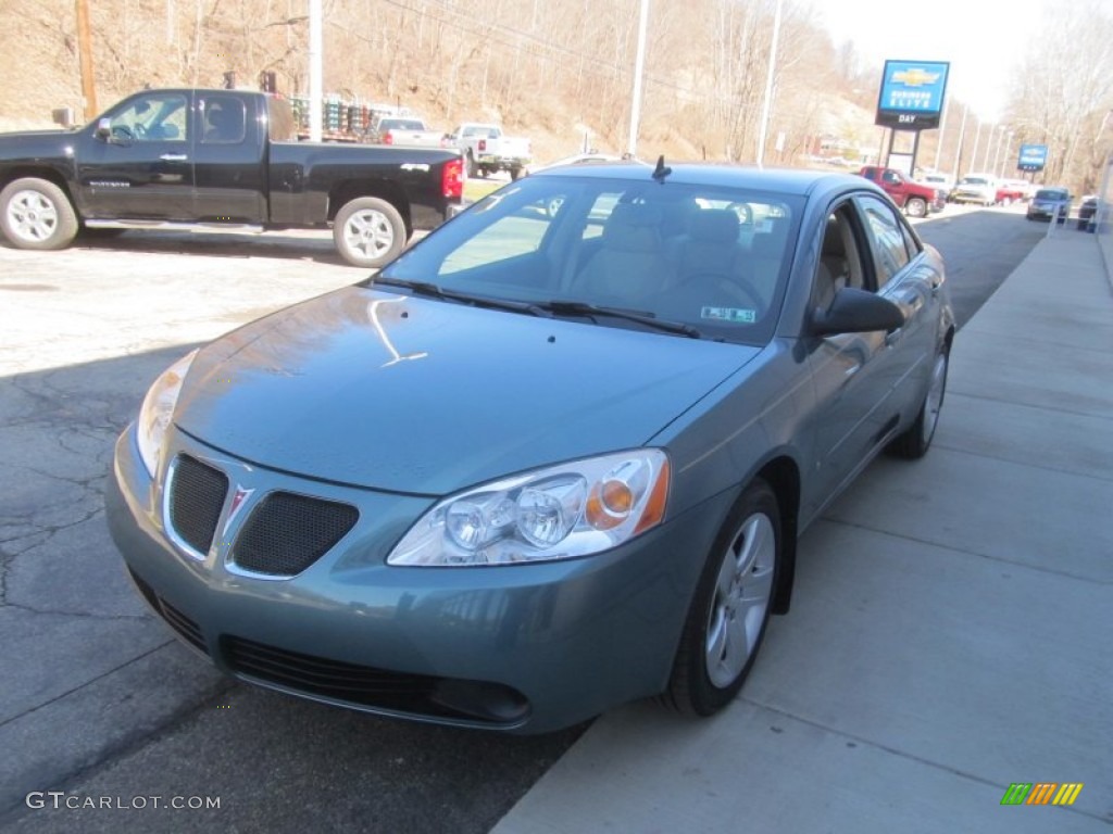 2009 G6 Sedan - Silver Green Metallic / Light Taupe photo #7