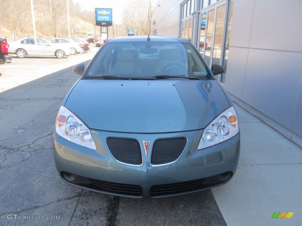 2009 G6 Sedan - Silver Green Metallic / Light Taupe photo #8