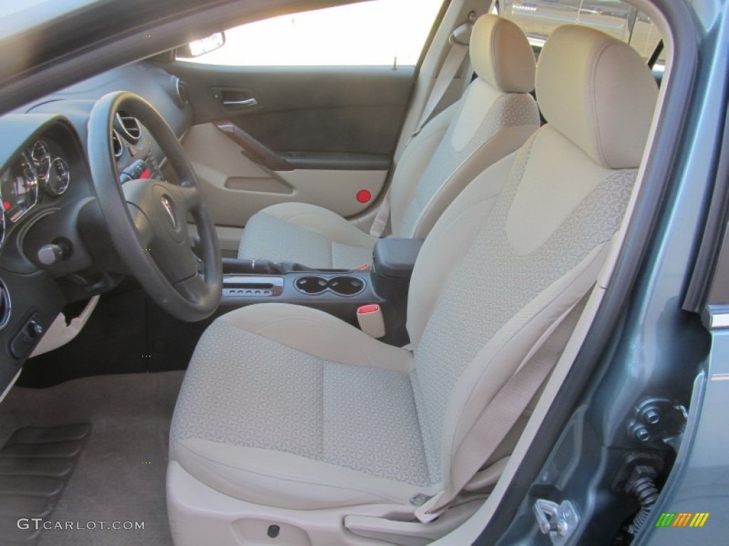 2009 G6 Sedan - Silver Green Metallic / Light Taupe photo #11