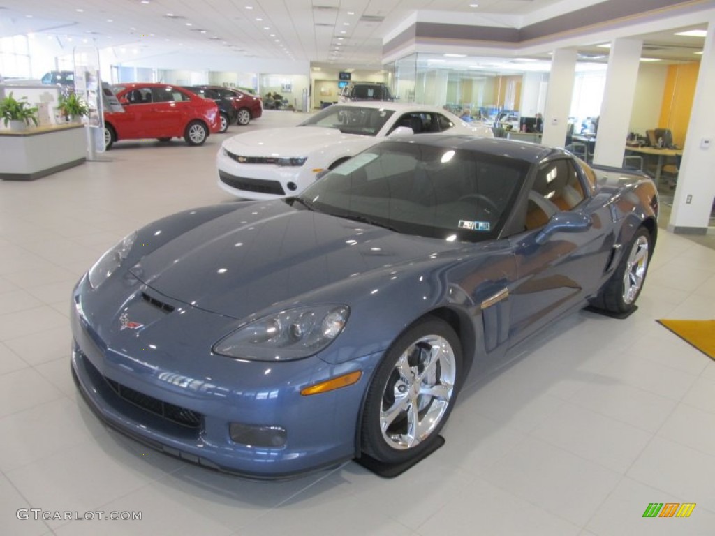 2011 Corvette Grand Sport Coupe - Supersonic Blue Metallic / Ebony Black photo #8