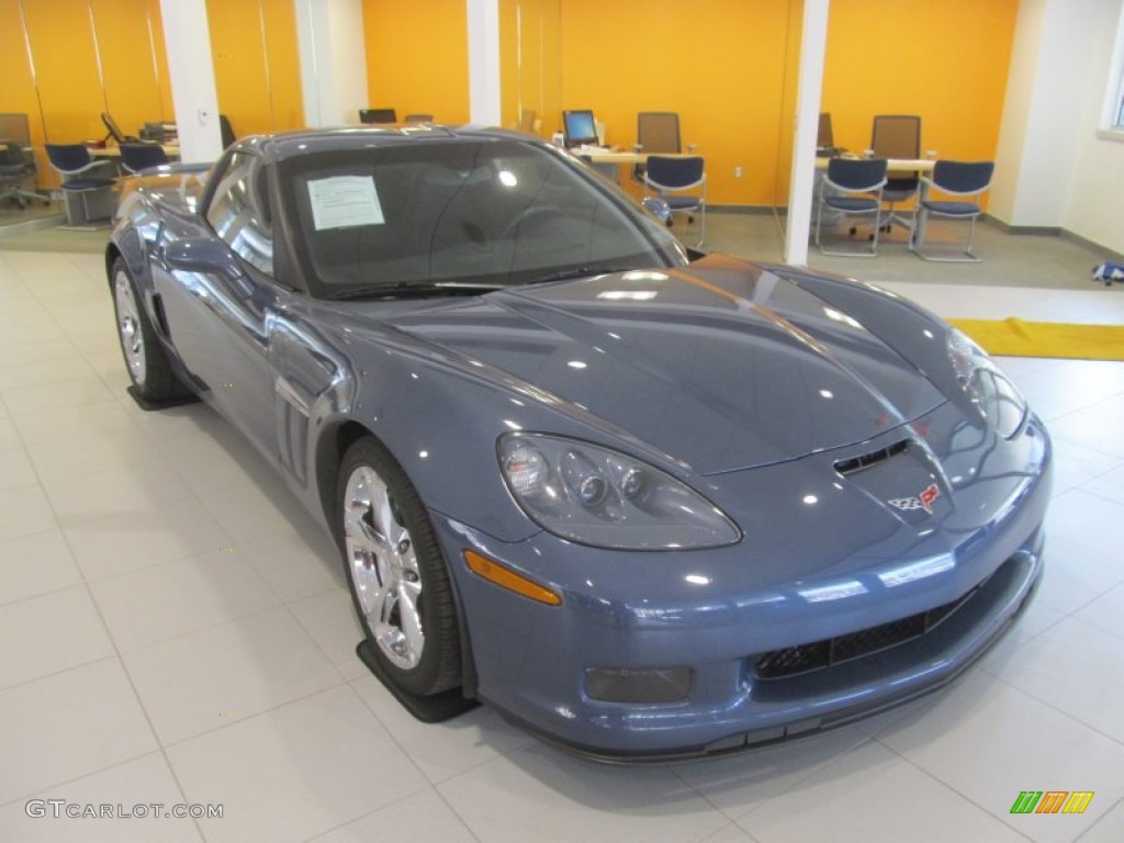 2011 Corvette Grand Sport Coupe - Supersonic Blue Metallic / Ebony Black photo #10