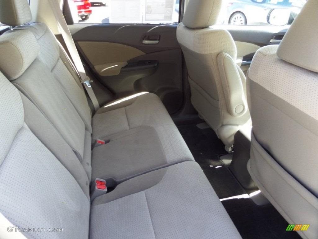 2013 CR-V EX - White Diamond Pearl / Gray photo #14