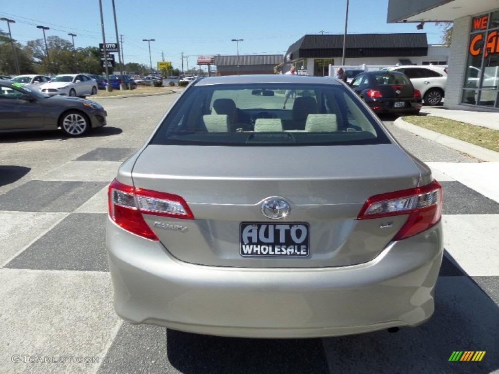 2014 Camry LE - Champagne Mica / Ivory photo #4