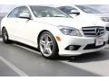 Arctic White 2008 Mercedes-Benz C 350 Sport