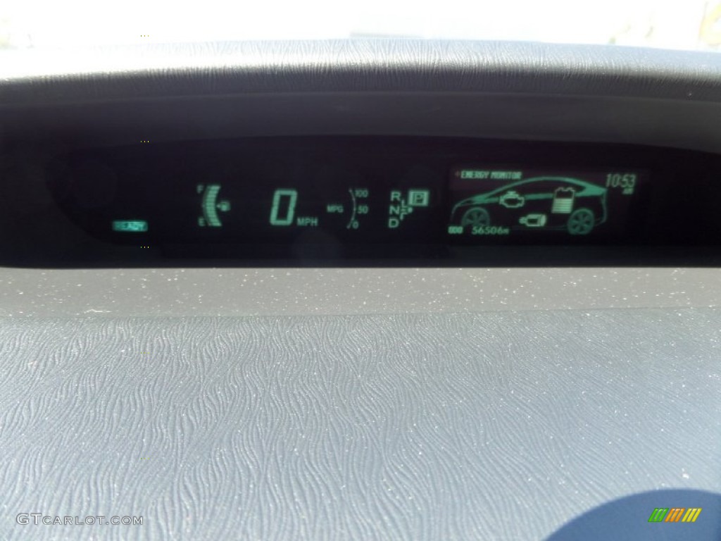 2010 Prius Hybrid II - Blizzard White Pearl / Bisque photo #16