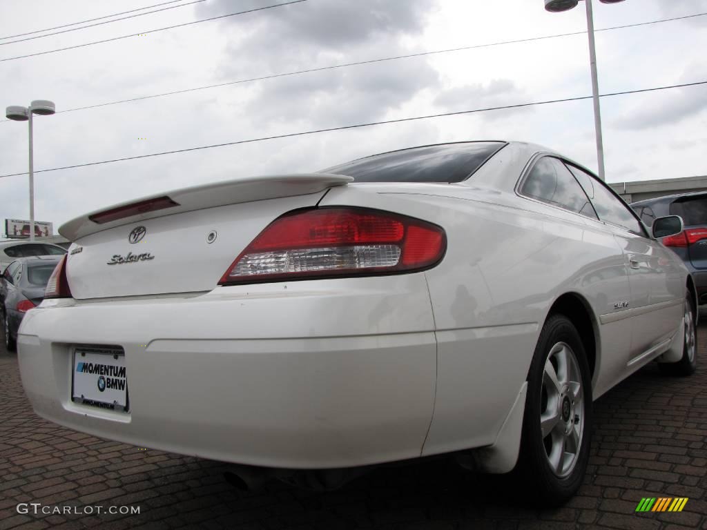 1999 Solara SLE V6 Coupe - White Diamond Pearl / Charcoal photo #5