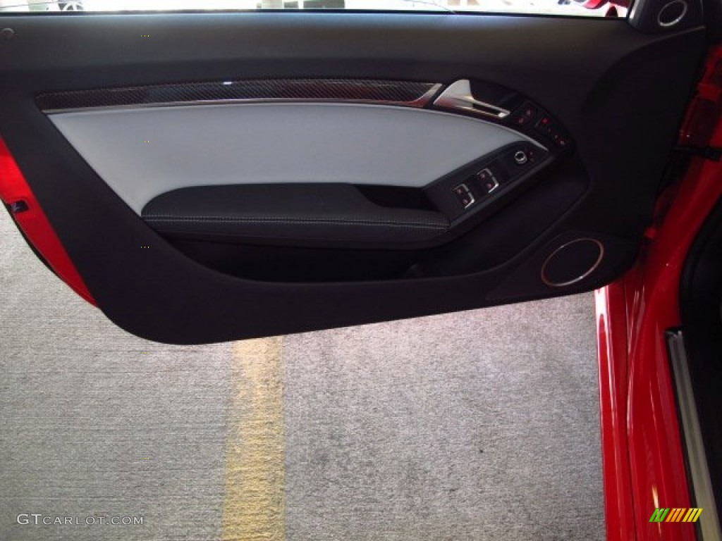 2014 RS 5 Cabriolet quattro - Misano Red Pearl / Lunar Silver/Rock Gray photo #10