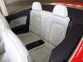 2014 Audi RS 5 Lunar Silver/Rock Gray Interior Rear Seat Photo