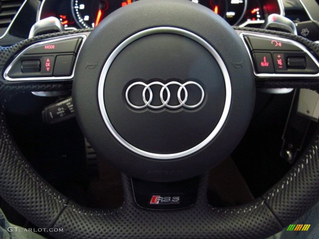 2014 RS 5 Cabriolet quattro - Misano Red Pearl / Lunar Silver/Rock Gray photo #18