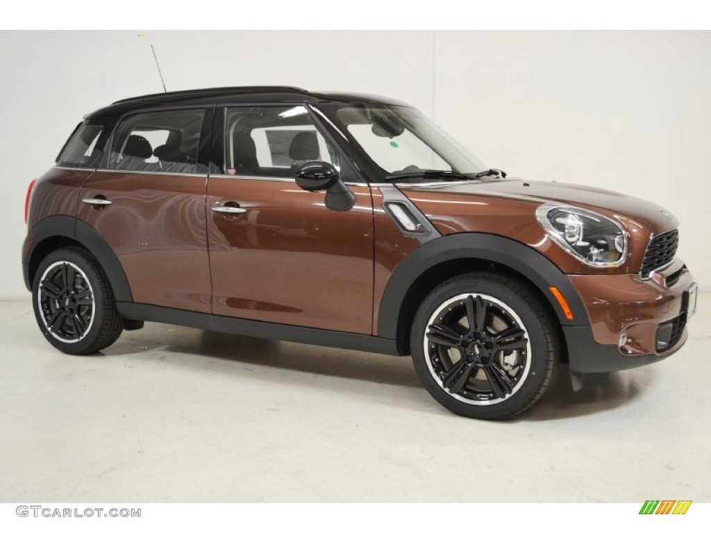Brilliant Copper Metallic 2014 Mini Cooper S Countryman Exterior Photo #92036903