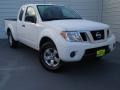 2012 Avalanche White Nissan Frontier SV V6 King Cab  photo #1