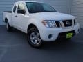 2012 Avalanche White Nissan Frontier SV V6 King Cab  photo #2