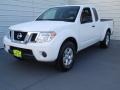 2012 Avalanche White Nissan Frontier SV V6 King Cab  photo #7