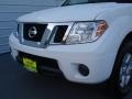 2012 Avalanche White Nissan Frontier SV V6 King Cab  photo #11