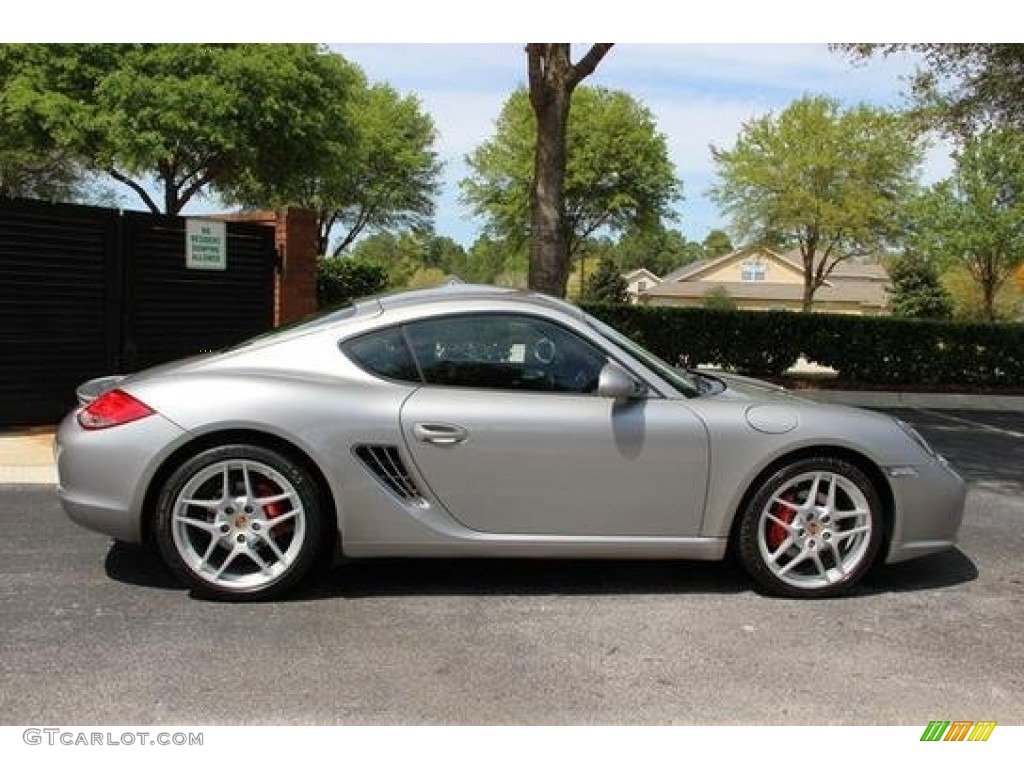 GT Silver Metallic 2010 Porsche Cayman S Exterior Photo #92039669