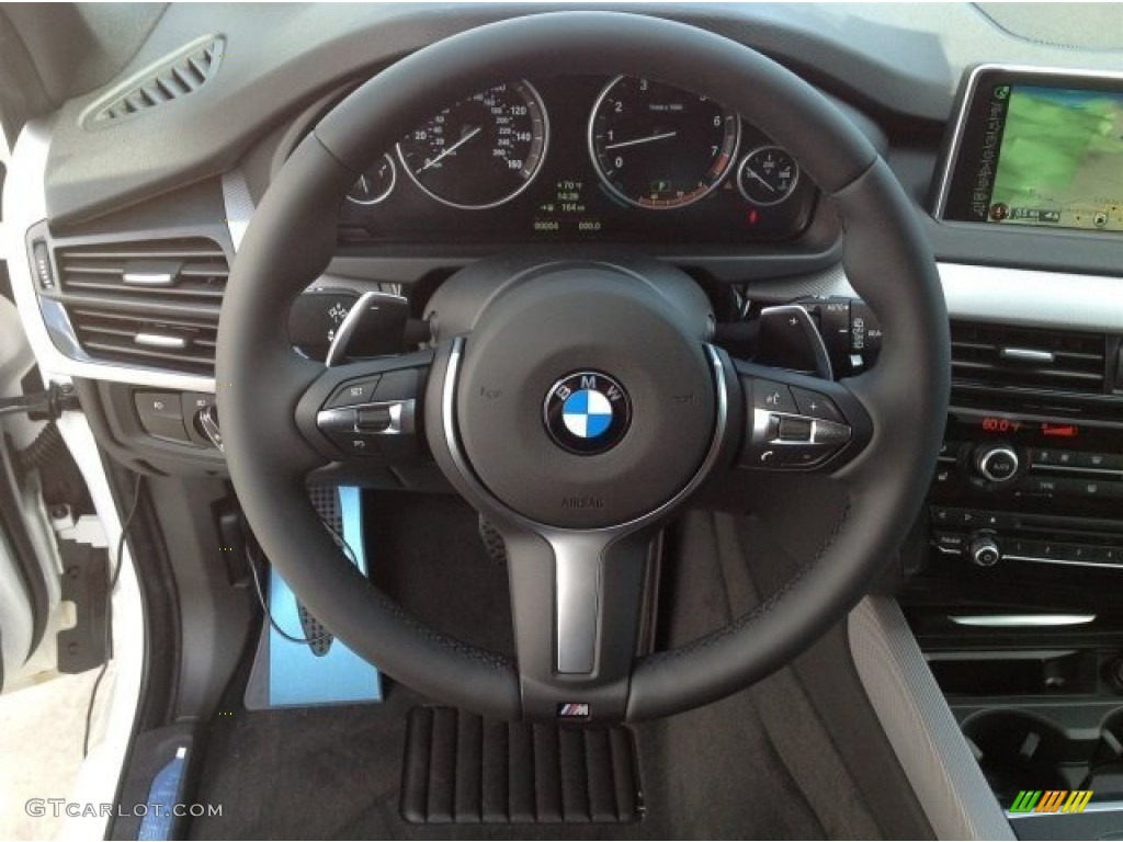 2014 BMW X5 sDrive35i Terra Steering Wheel Photo #92039672