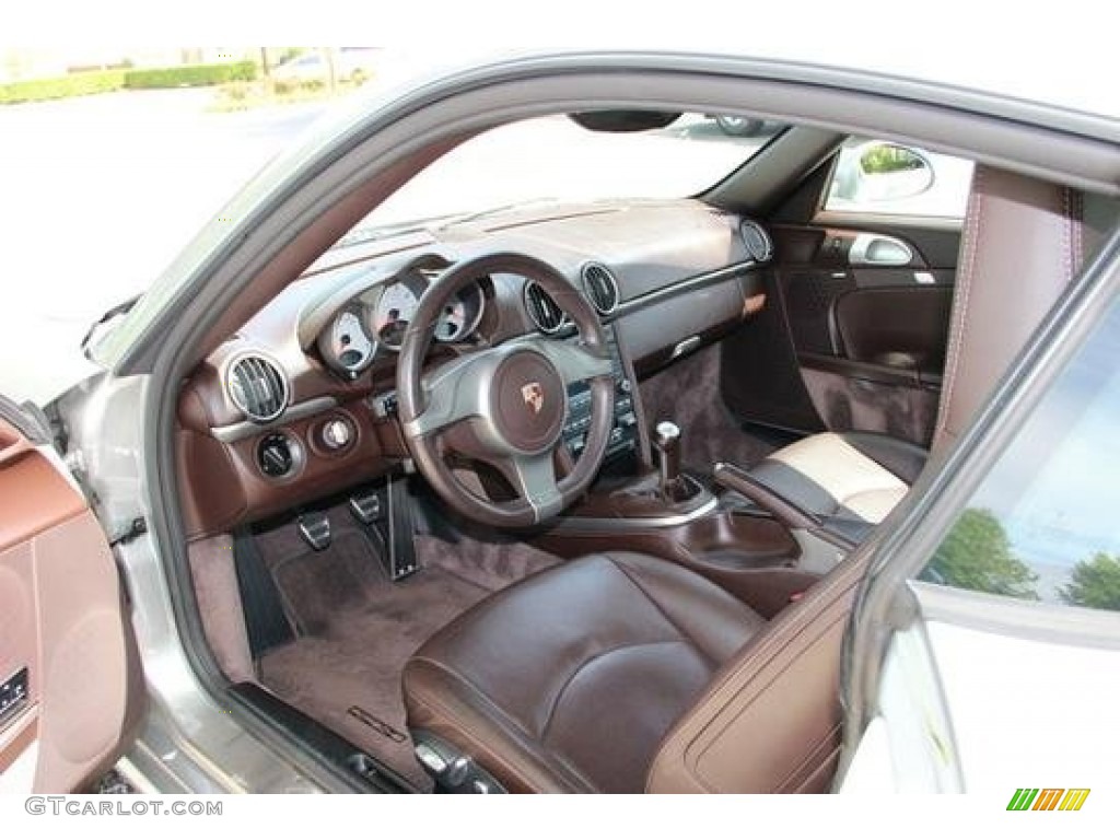 Cocoa Brown Interior 2010 Porsche Cayman S Photo #92039819
