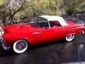 Torch Red 1955 Ford Thunderbird Convertible Exterior