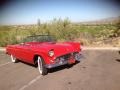 1955 Torch Red Ford Thunderbird Convertible  photo #4