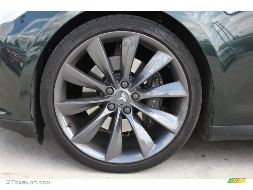 2013 Tesla Model S P85 Performance Wheel Photo #92040683