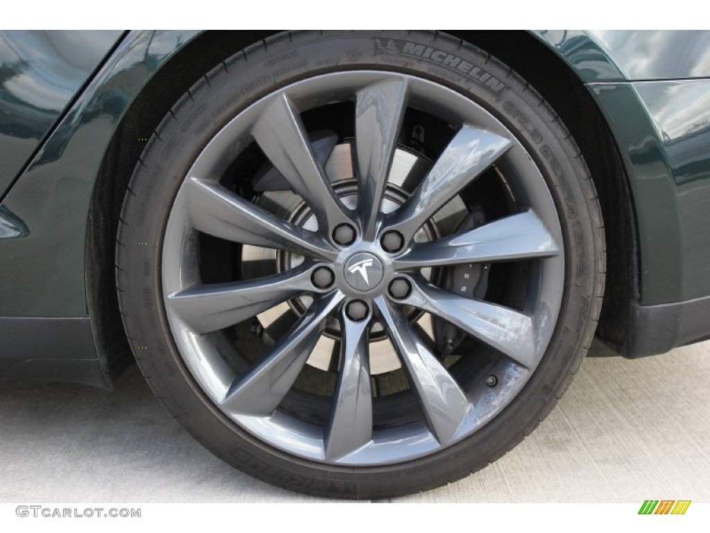 2013 Tesla Model S P85 Performance Wheel Photo #92040707