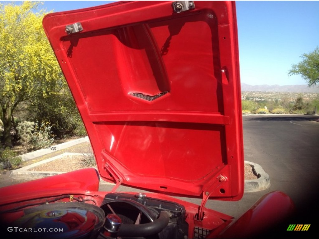 1955 Thunderbird Convertible - Torch Red / Red/White photo #20
