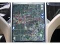 Tan Navigation Photo for 2013 Tesla Model S #92041067