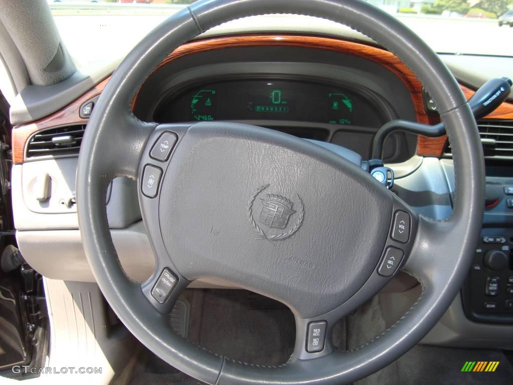 2001 DeVille Sedan - Graphite / Dark Gray photo #15