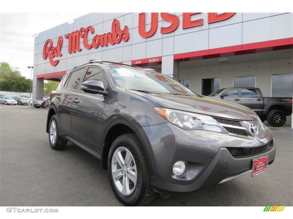 2013 RAV4 XLE - Magnetic Gray Metallic / Ash photo #1