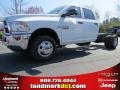 Bright White - 3500 Tradesman Crew Cab Dually Chassis Photo No. 1