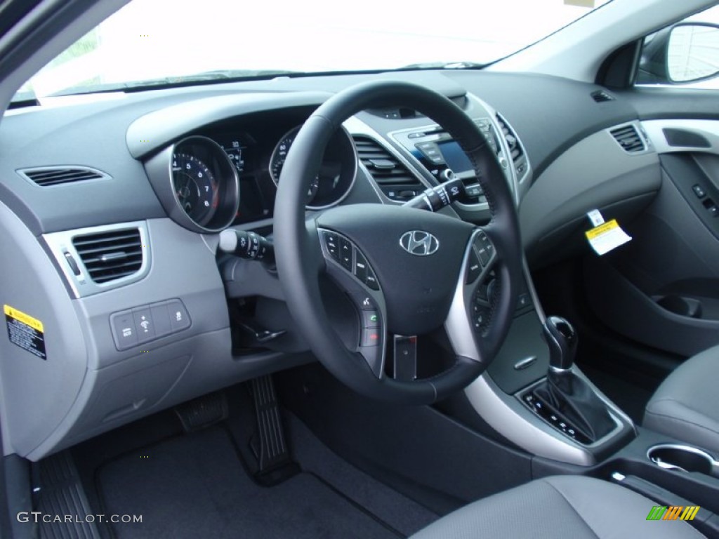 2014 Hyundai Elantra Limited Sedan Interior Color Photos